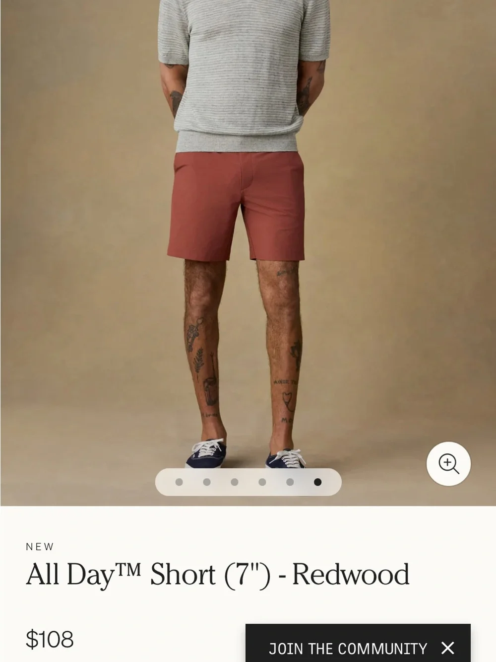 Faherty men’s all day (7) shorts